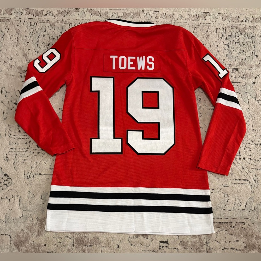 Fanatics Authentic Jonathan Toews Chicago Blackhawks Breakaway Jersey Women’s S - Picture 4 of 5